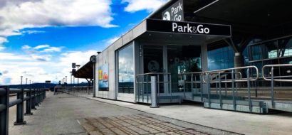 Spesialmodul til Avinor ved avgangshallen på Gardermoen OSL