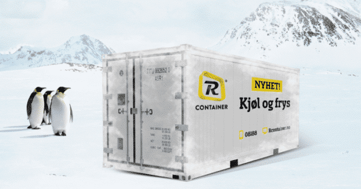 kjølecontainer frysecontainer