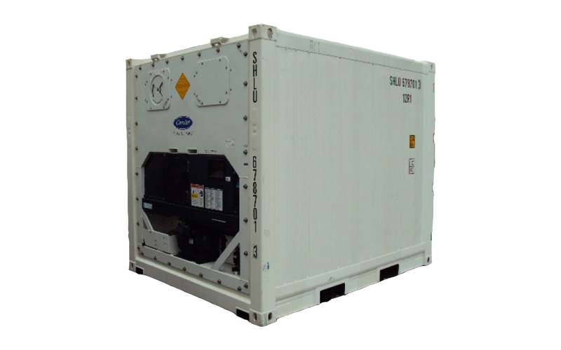 10 ft Kjøle-, fryse- og varmecontainer