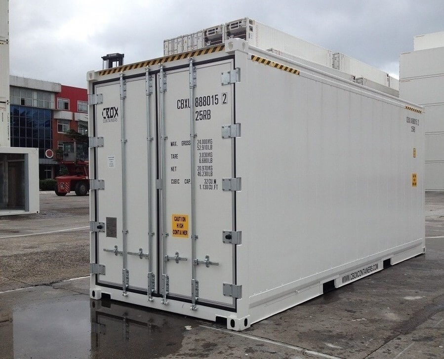 20 ft HC Kjøle-, fryse- og varmecontainer