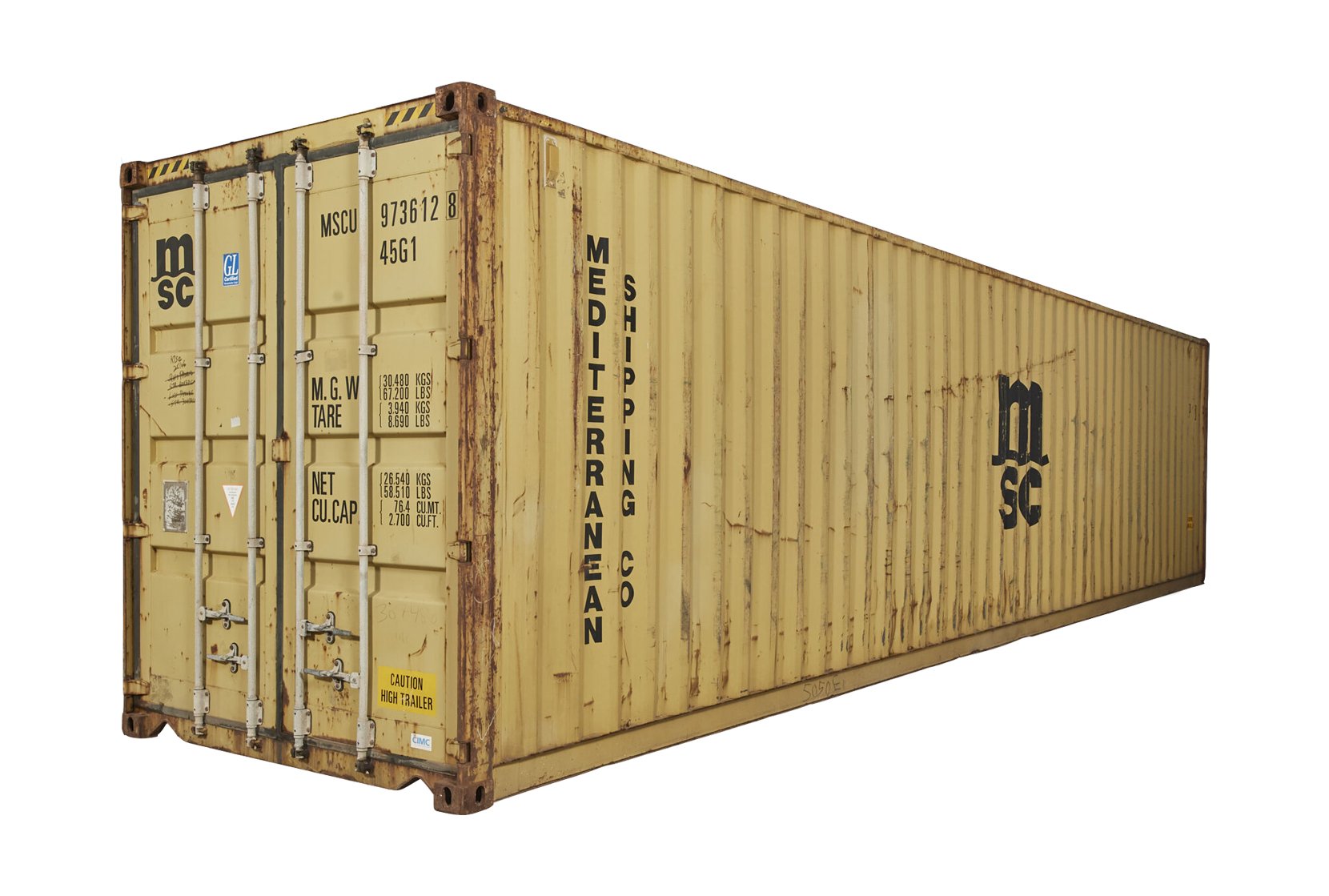 Brukt 40 ft HC container. AS IS