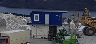 Spennende ombyggingsprosjekt med skuddsikkert sikkerhetsglass for Visnes Kalk