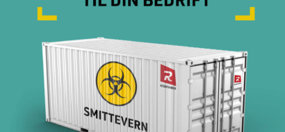 Containere til smittevern og smittekontroll mot coronaviruset