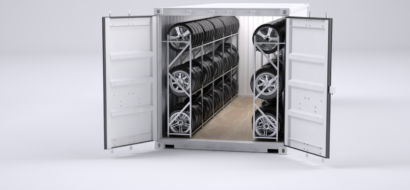 20 og 40 ft. dekkcontainer